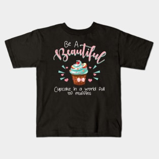 Funny Baking Quote T-Shirt Cupcake Lover Gift Idea Kids T-Shirt